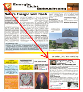 Zeitungsausschnitt von freieherzen.ch im Aargauer-Nord-Anzeiger vom März 2012
